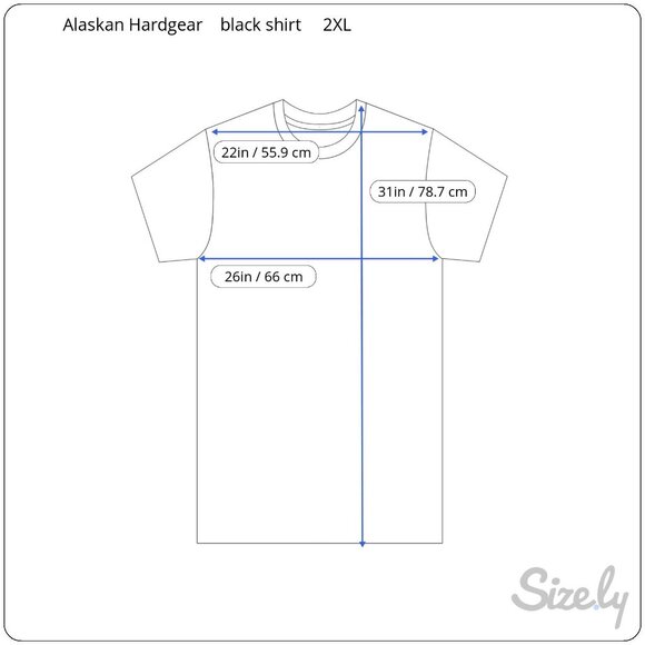 Alaskan Hardgear By Duluth Trading Co T-Shirts Mens 2XL 2 Pack Yellow Black - Picture 4 of 13